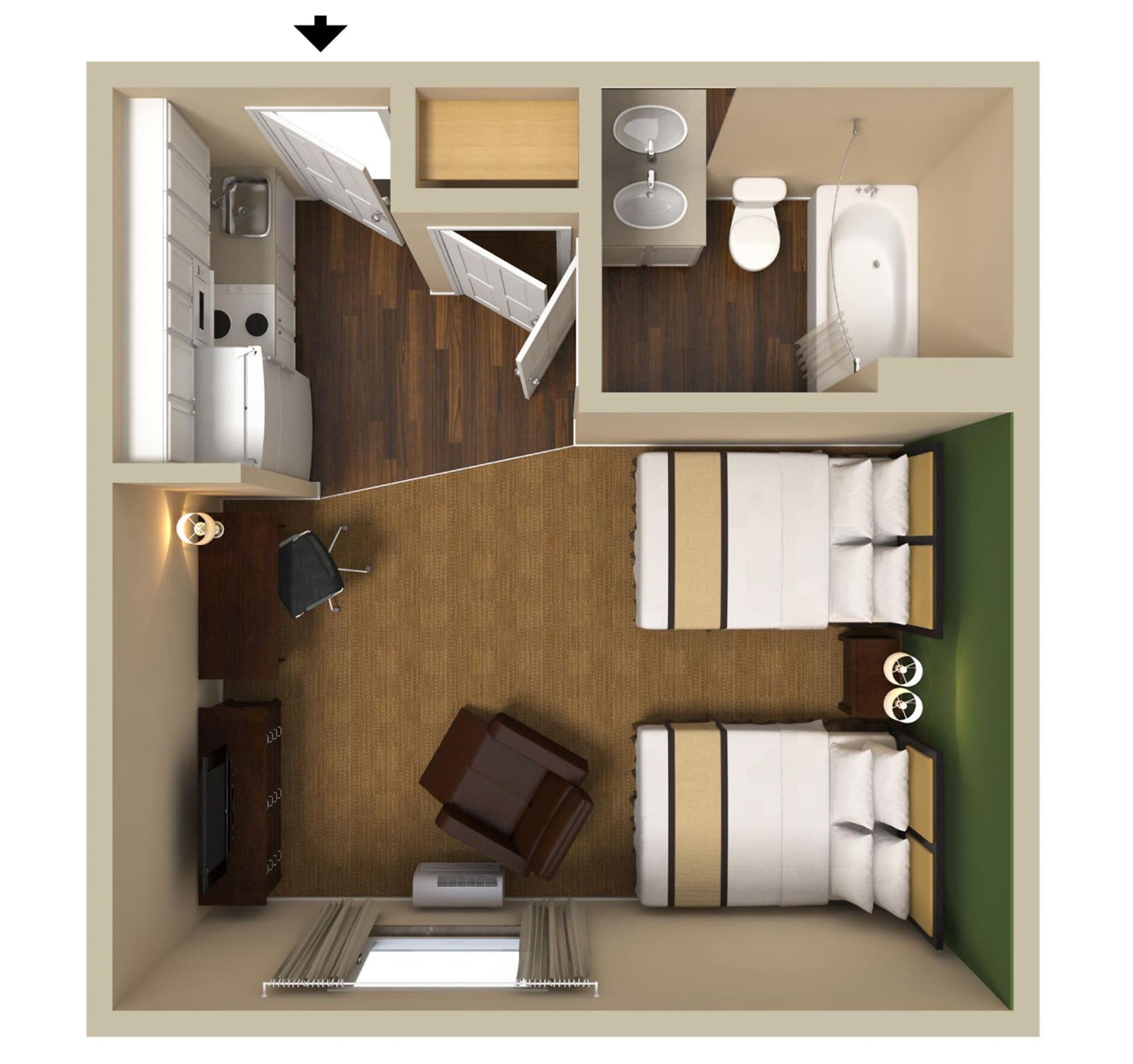 Hotel Extended America - - Greenbrier Circle 2*